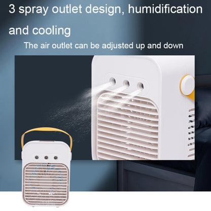 Mini Desktop Air Conditioner Fan Household Spray Humidification Air Cooler