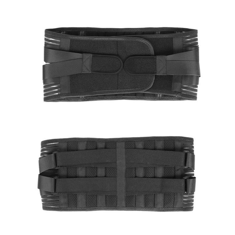 Elastic Double Compression Waist Support Fitness Mesh Breathable Sports Weightlifting Belt, S, M, L, XL, XXL