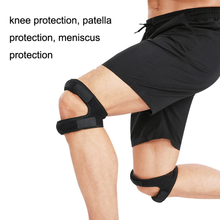 Summer Pressurized Shock-absorbing Patella Belt Wear-resistant Silicone Outdoor Cycling Basketball Protective Gear, 1pcs Blue, 1pcs Pink, 2pcs Blue, 2pcs Pink