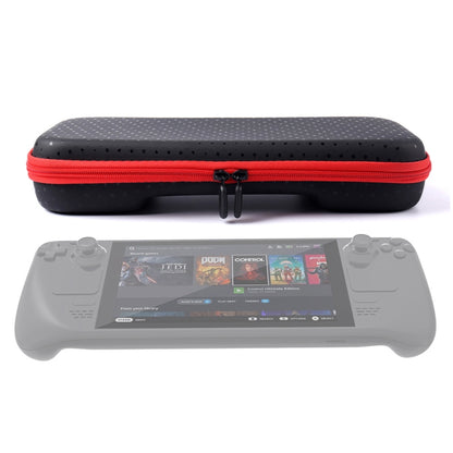 For Steam Deck Game Console Storage Bag Waterproof and Drop-proof with Interlayer, PU Bag