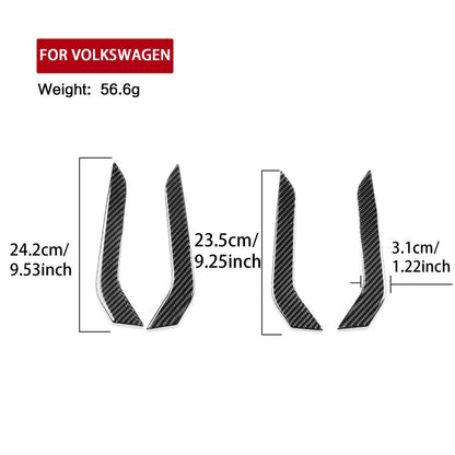 For Volkswagen Sagitar 2019-2023 4pcs /Set Left-hand Drive Door Armrest Decorative Stickers