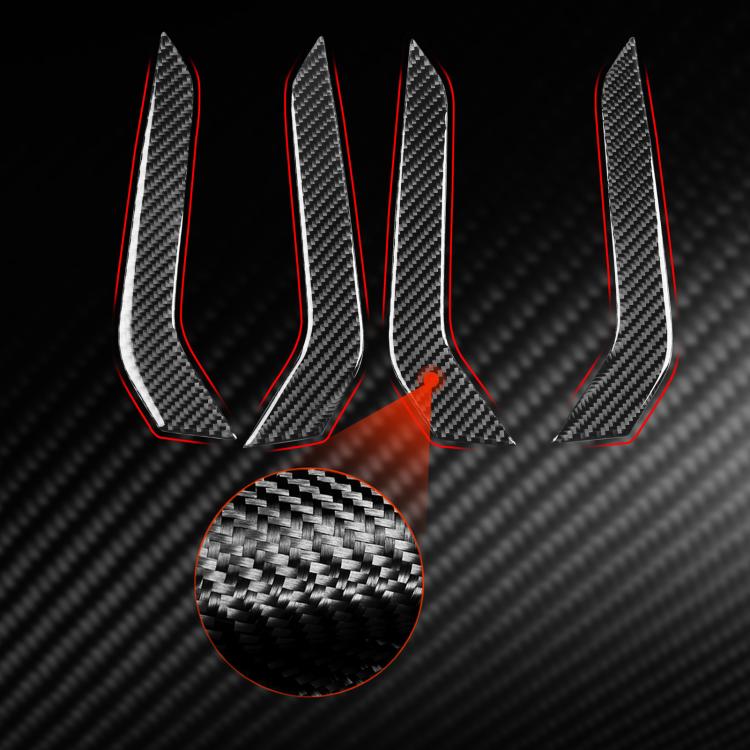 For Volkswagen Sagitar 2019-2023 4pcs /Set Left-hand Drive Door Armrest Decorative Stickers