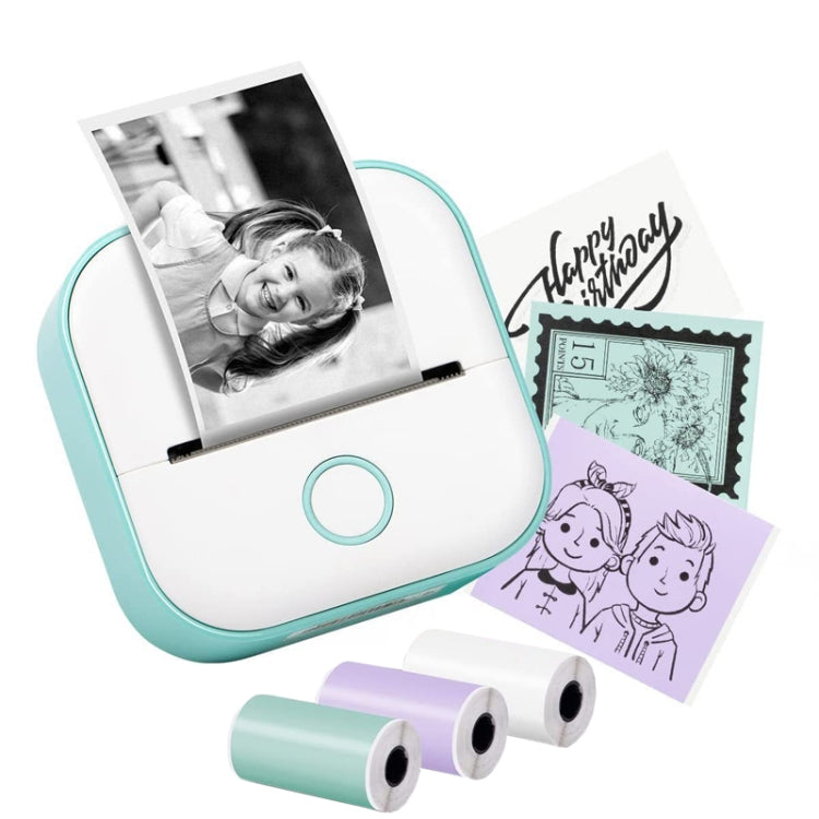 Phomemo T02 Gift Box Phone Bluetooth Mini Printer Photo Thermal Printer Family Student Wrong Question Printer, Gift Box