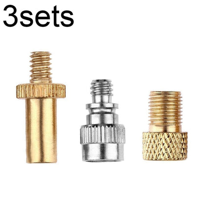 SV/AV/DV Bicycle Valve Adapter Set Bike Ball Pump Accessories, 15 in 1, 24 in 1 with Leather Ring, 25 in 1, 24 in 1, 32 in 1, 16 in 1, 10 in 1, 3sets 3 in 1, 12 in 1, 3sets 5 in 1, 3sets 4 in 1, 3sets 4 in 1 Gold, 14 in 1, 16 in 1 with Split Box