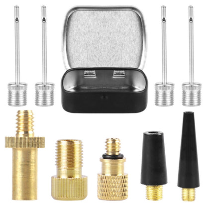 SV/AV/DV Bicycle Valve Adapter Set Bike Ball Pump Accessories, 15 in 1, 24 in 1 with Leather Ring, 25 in 1, 24 in 1, 32 in 1, 16 in 1, 10 in 1, 3sets 3 in 1, 12 in 1, 3sets 5 in 1, 3sets 4 in 1, 3sets 4 in 1 Gold, 14 in 1, 16 in 1 with Split Box