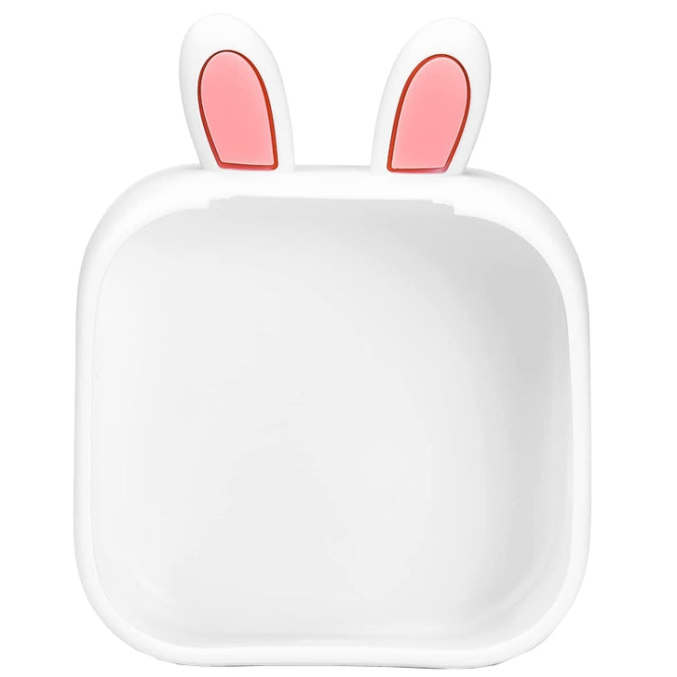 For Phomemo T02 Printer Silicone Protective Case, Pink Cat Ear, Purple Cat Ear, White Rabbit Ear, Green Rabbit Ear, Pink Rabbit Ear