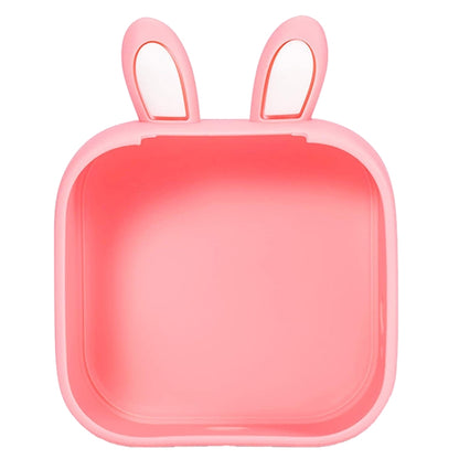 For Phomemo T02 Printer Silicone Protective Case, Pink Cat Ear, Purple Cat Ear, White Rabbit Ear, Green Rabbit Ear, Pink Rabbit Ear