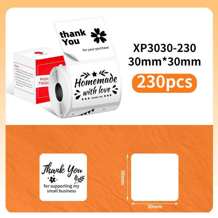 Thermal Labels For M110 Printer, Phomemo 10x20mm-1280pcs, Phomemo 25x15mm-400pcs, Phomemo 30x15mm-400pcs, Phomemo 30x20mm-320pcs, Phomemo 30x30mm-230pcs, Phomemo 30x40mm-180pcs, Phomemo 40x15mm-400pcs, Phomemo 40x30mm-230pcs, Phomemo 40x40mm-180pcs