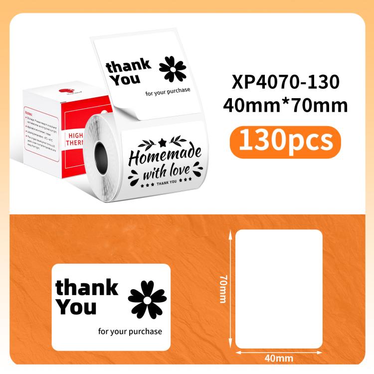 Thermal Labels For M110 Printer, Phomemo 10x20mm-1280pcs, Phomemo 25x15mm-400pcs, Phomemo 30x15mm-400pcs, Phomemo 30x20mm-320pcs, Phomemo 30x30mm-230pcs, Phomemo 30x40mm-180pcs, Phomemo 40x15mm-400pcs, Phomemo 40x30mm-230pcs, Phomemo 40x40mm-180pcs