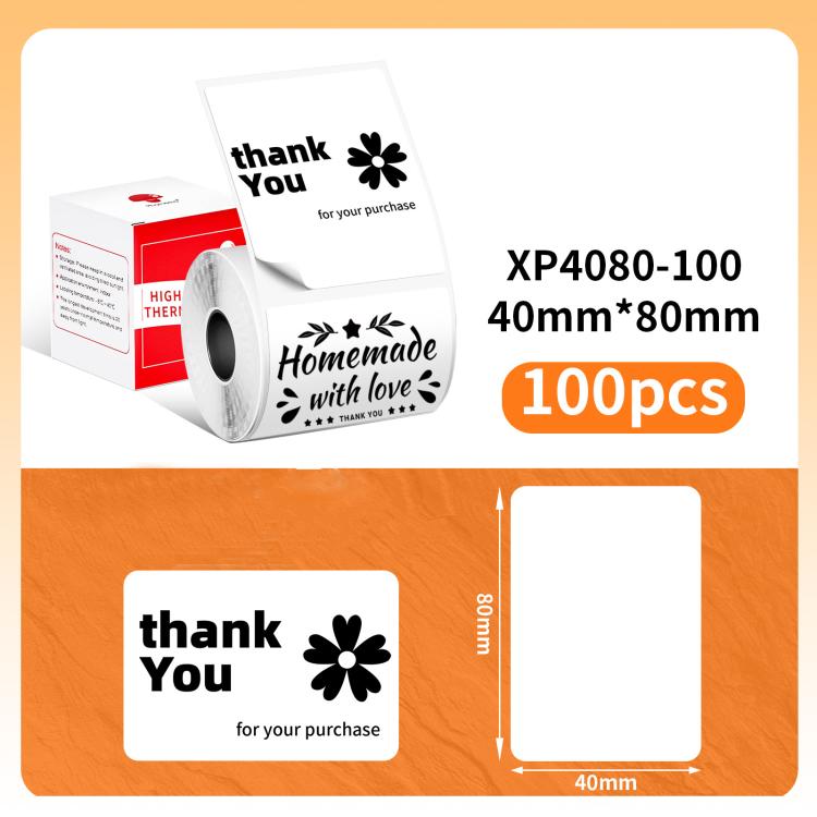 Thermal Labels For M110 Printer, Phomemo 10x20mm-1280pcs, Phomemo 25x15mm-400pcs, Phomemo 30x15mm-400pcs, Phomemo 30x20mm-320pcs, Phomemo 30x30mm-230pcs, Phomemo 30x40mm-180pcs, Phomemo 40x15mm-400pcs, Phomemo 40x30mm-230pcs, Phomemo 40x40mm-180pcs