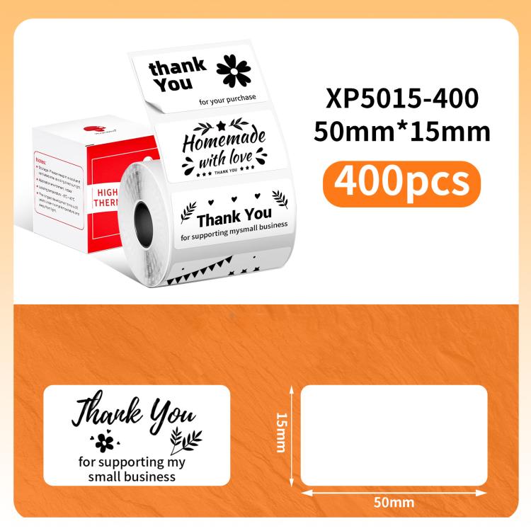Thermal Labels For M110 Printer, Phomemo 10x20mm-1280pcs, Phomemo 25x15mm-400pcs, Phomemo 30x15mm-400pcs, Phomemo 30x20mm-320pcs, Phomemo 30x30mm-230pcs, Phomemo 30x40mm-180pcs, Phomemo 40x15mm-400pcs, Phomemo 40x30mm-230pcs, Phomemo 40x40mm-180pcs