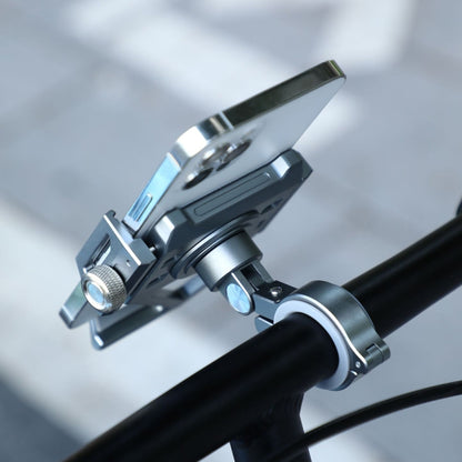 Aluminum Alloy Motorcycle Shockproof Mobile Phone Holder Bicycle Cycling Navigation Bracket
