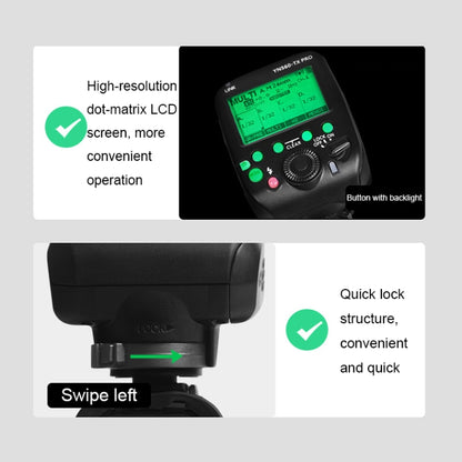 YONGNUO YN560-TX Pro High-speed Synchronous TTL Trigger Wireless Flash Trigger, For Canon, For Nikon, For Sony