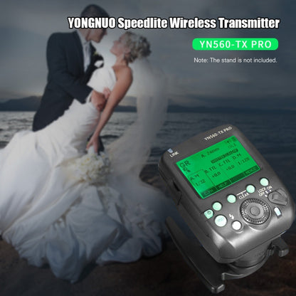 YONGNUO YN560-TX Pro High-speed Synchronous TTL Trigger Wireless Flash Trigger, For Canon, For Nikon, For Sony