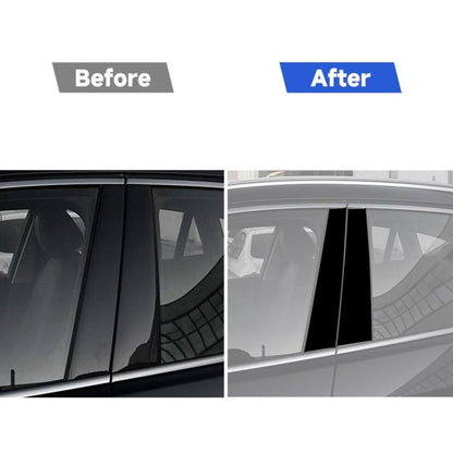 For 2014-2018 BMW X6 F16 Universal B-pillar Decorative Sticker for Left and Right Drive