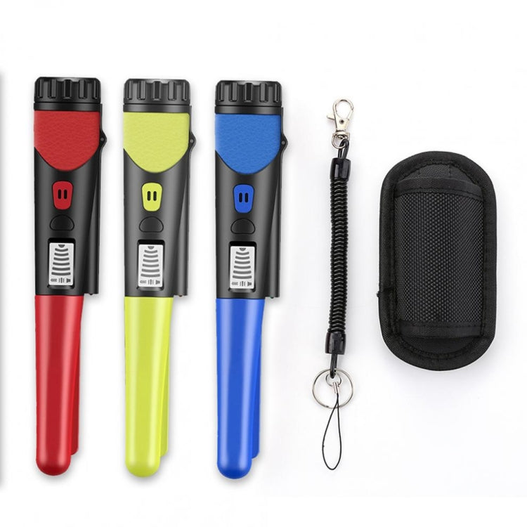 Handheld Metal Detector LCD Display Gold Treasure Hunter with Flashlight, Red, Green, Blue, Orange, Black