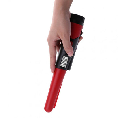 Handheld Metal Detector LCD Display Gold Treasure Hunter with Flashlight, Red, Green, Blue, Orange, Black