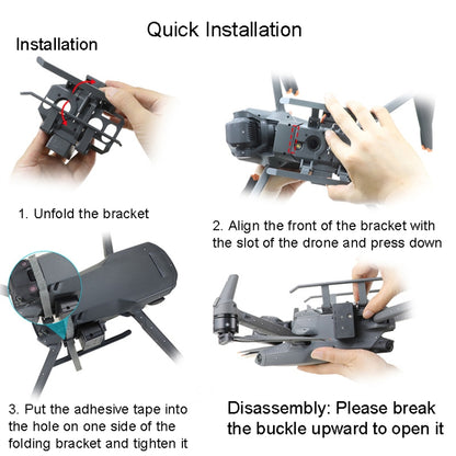 For DJI Mavic 3 Pro / 3 / 3 Classic / 3 Cine Robotic Arm Thrower Aerial Thrower, Thrower