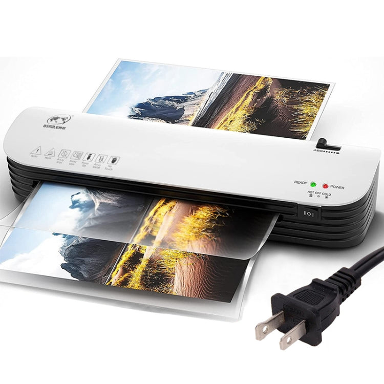 Osmile SL299 A4 Laminator Cold Hot Lamination Photo File Laminating Machine, Only Machine