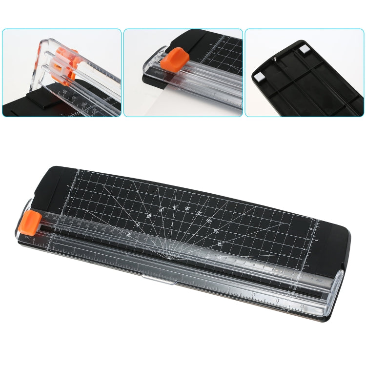 Osmile SL299 A4 Laminator Machine Set With 15 Laminating Pouches Paper Cutter Corner Rounder, 3-in-1 Set