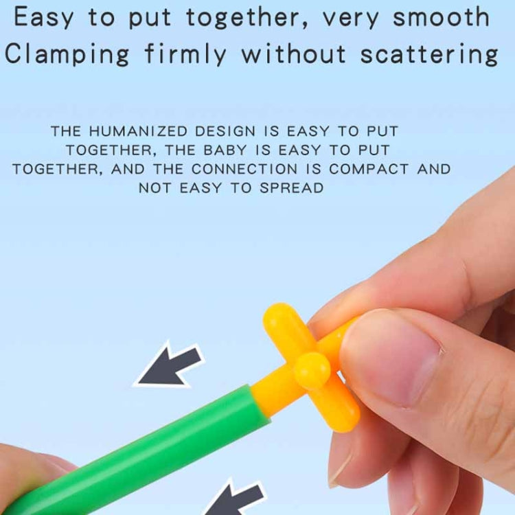 DIY Plastic 4D Straw Building Blocks Joint Funny Development Toys, 50pcs Pipe+50 Connectors, 100pcs Pipe+50 Connectors, 100pcs Pipe+100 connectors, 150pcs Pipe+150 connectors, 200pcs Pipe+200 Connectors, 250pcs Pipe+250 Connectors