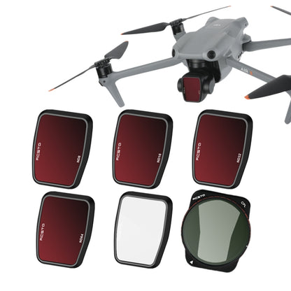 For DJI Air 3 RCSTQ Multi-Layer Coating Waterproof  Filter, CPL, UV, ND-PL8, NDL-PL16, ND-PL32, ND-PL64