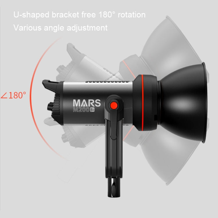 TRIOPO M200Bi Dual Color Temperature Live Broadcast Light Lamp Indoor Photography Lamp, EU Plug, US Plug, UK Plug