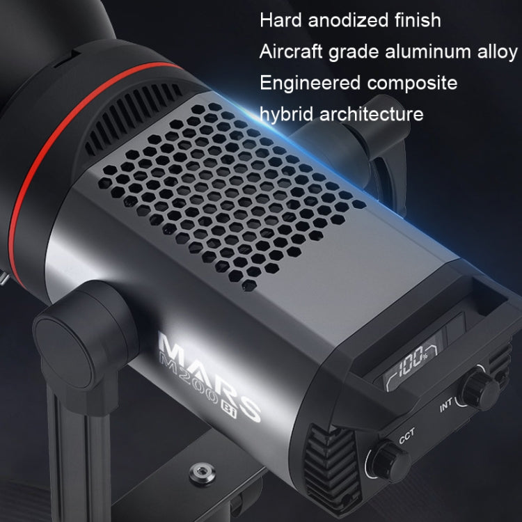 TRIOPO M200Bi Dual Color Temperature Live Broadcast Light Lamp Indoor Photography Lamp, EU Plug, US Plug, UK Plug