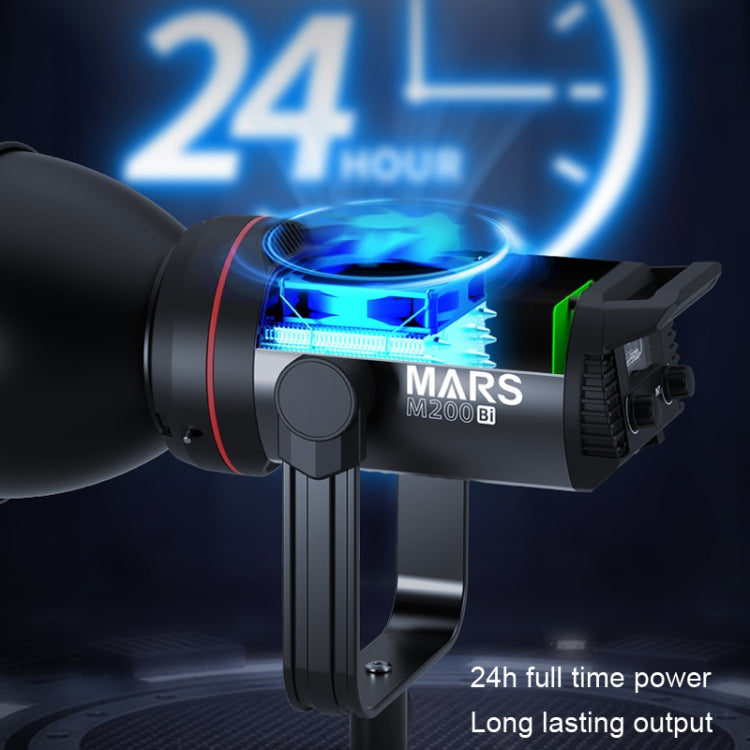 TRIOPO M200Bi Dual Color Temperature Live Broadcast Light Lamp Indoor Photography Lamp, EU Plug, US Plug, UK Plug