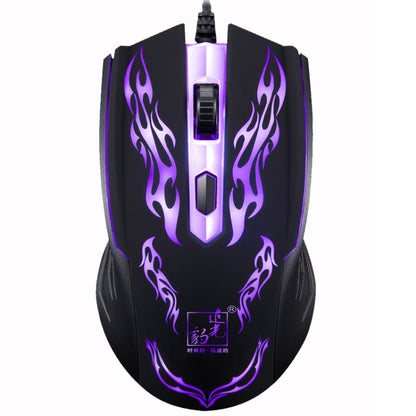 Chasing Leopard USB Illuminated Gaming Optical 1.3m Wired Mouse, 139