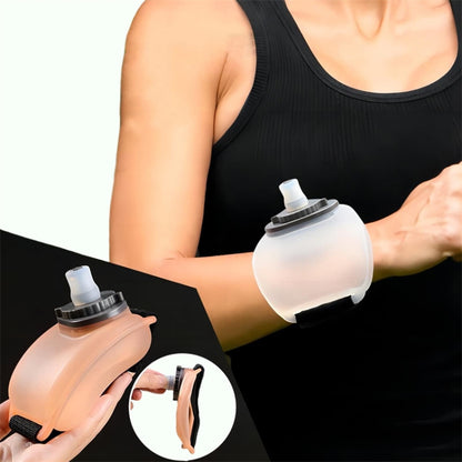 200ml Outdoor Running Wrist Water Bottle Hands Free Sports Cup