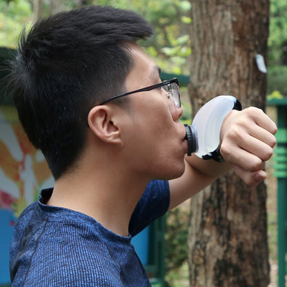 200ml Outdoor Running Wrist Water Bottle Hands Free Sports Cup