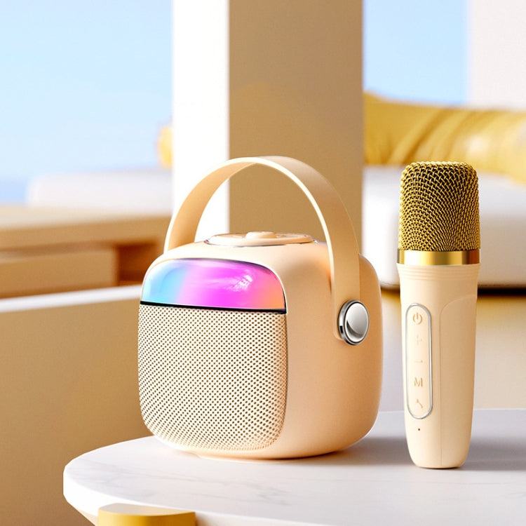 Havit P1 Portable Singing Home Wireless Bluetooth Speaker Microphone Set, Dual-microphone