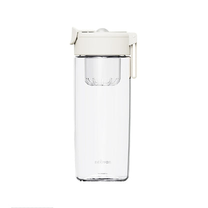 Nobvan Magic Ball Magnetic Bomb Tea Warehouse Tritan Large Capacity Sports Cup, 550ml (Transparent), 550ml (Gray), 800ml (Transparent), 800ml (Blue ), 800ml (Purple), 1000ml (Transparent), 1000ml (Gray), 1200ml (Transparent), 1200ml (Gray)