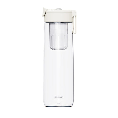 Nobvan Magic Ball Magnetic Bomb Tea Warehouse Tritan Large Capacity Sports Cup, 550ml (Transparent), 550ml (Gray), 800ml (Transparent), 800ml (Blue ), 800ml (Purple), 1000ml (Transparent), 1000ml (Gray), 1200ml (Transparent), 1200ml (Gray)
