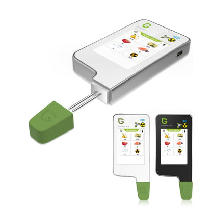 Greentest ECO6 Vegetable, Fruit, Meat Food Nitrate Water Quality Nuclear Radiation Environmental Detector, EU Plug, ECO6 White, ECO6 Black