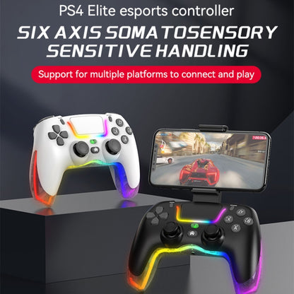 For PS4 Dazzle Color Light Wireless Bluetooth Grip