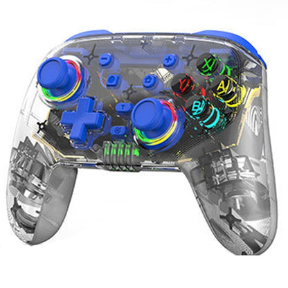 For PS3 / PS4 Dual Vibration Wireless Gamepad With RGB Lights, S10 (Red), S10 (Blue), S10 (Green)