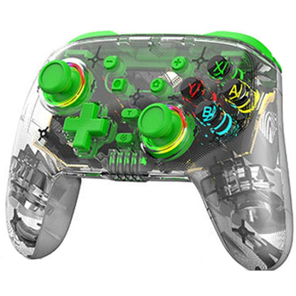 For PS3 / PS4 Dual Vibration Wireless Gamepad With RGB Lights, S10 (Red), S10 (Blue), S10 (Green)