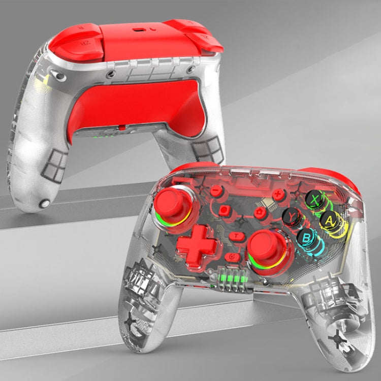 For PS3 / PS4 Dual Vibration Wireless Gamepad With RGB Lights, S10 (Red), S10 (Blue), S10 (Green)