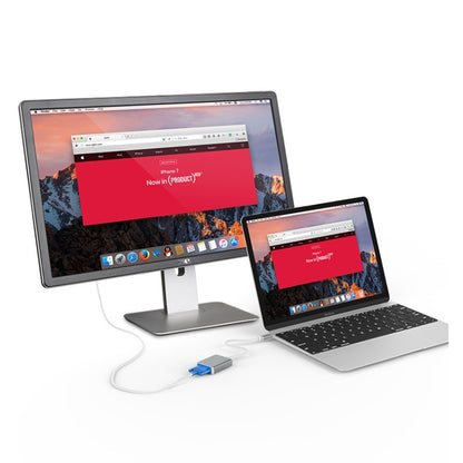 USB-C/Type-C To VGA HD Converter 1080P Laptop Connecting Display Mobile Phone Same Screen Line, Type-C To VGA Female