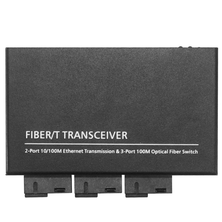 3 Fiber Port & 3 LAN Port 10/100Mbps Ethernet Switch Fiber Optic Switch, 3 Fiber Port & 3 LAN Port  100Mbps