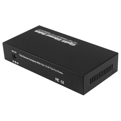 2 x 10/100/1000 RJ45 Port & 4 x 1000M SFP Port Fiber Optic Switch, 4  SFP Port & 2 LAN Port  1000Mbps