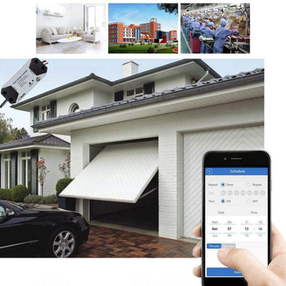 Tuya APP Remote Control WIFI Smart Garage Door Controller, EU Plug, US Plug, UK Plug, AU Plug