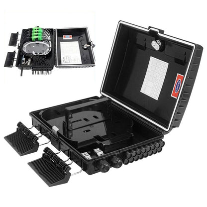 FTTH Distribution Box with 16 PLC Splitter Can Hold Up to 16 Subscribers Drop Cable, 16 Core
