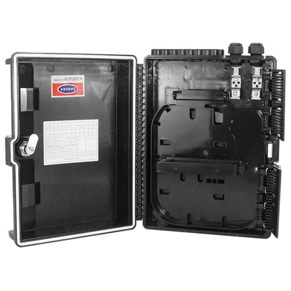 FTTH Distribution Box with 16 PLC Splitter Can Hold Up to 16 Subscribers Drop Cable, 16 Core
