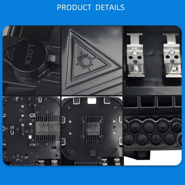 FTTH Distribution Box with 16 PLC Splitter Can Hold Up to 16 Subscribers Drop Cable, 16 Core