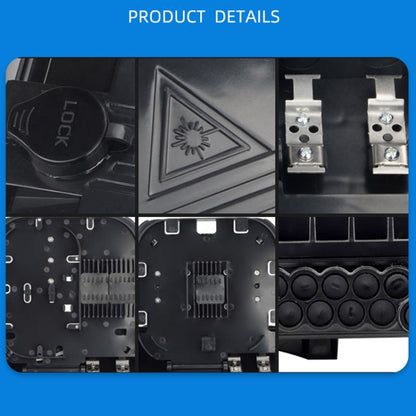 FTTH Distribution Box with 16 PLC Splitter Can Hold Up to 16 Subscribers Drop Cable, 16 Core