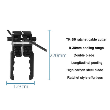 YH-G10  10-in-1 Fiber Optic Tool Kit TK-S6 Cable Knife and Stripping Kit, Cable Knife and Stripping Kit