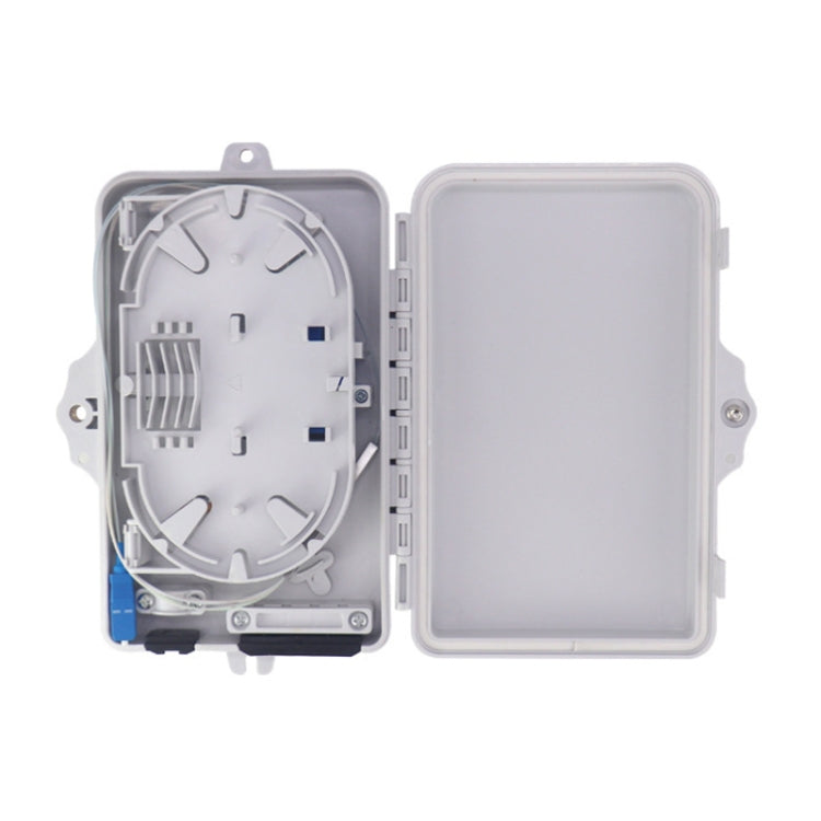 4 Core Fiber Splitter Box Wall Mounted  FTTX Distribution Box, 4 Core